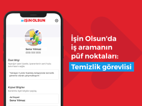Temizlik görevlisi İşin Olsun’da nasıl iş aramalı? 